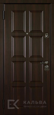 Фото №2 «Входная дверь под красное дерево с львом для частного дома №345»